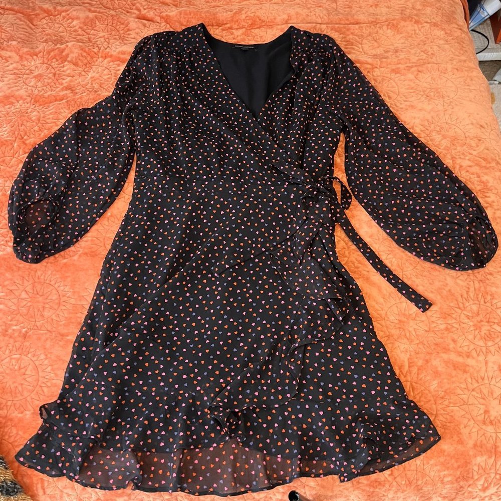 Banana Republic Heart Wrap Dress